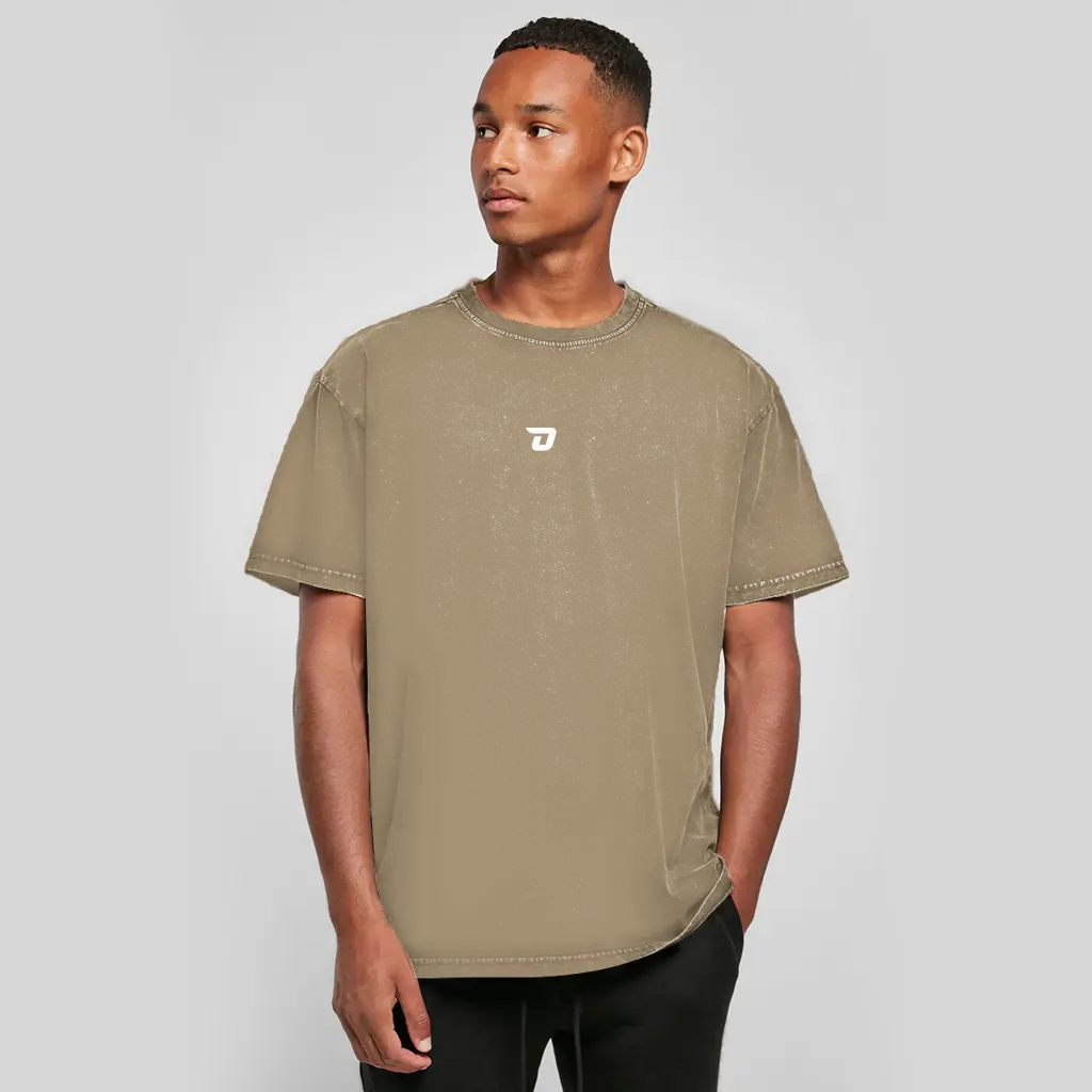 Oversized Washed Performance Tee Printegy